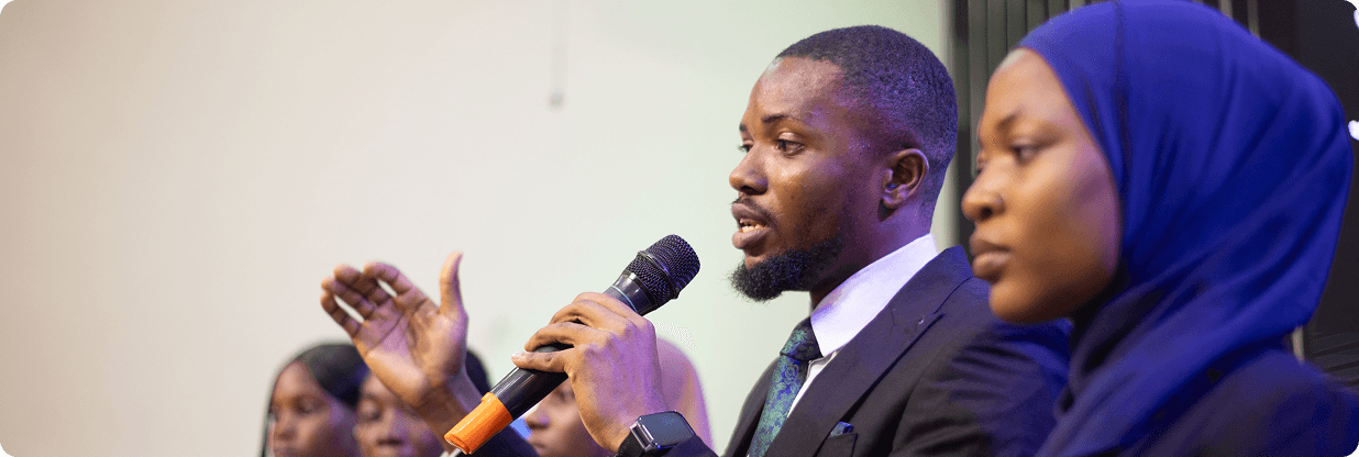 2024 the bridge fellowship students pitching